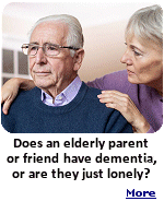 Dementia is a condition where people become confused and disoriented, leading to the belief in false beliefs or delusions. Caregivers should look for signs of dementia, such as suspicion, suspicion, and paranoia, and seek help if necessary.  Dementia can also lead to faking dementia or pretending to be worse than they really are to get attention, could it be they are just lonely? 